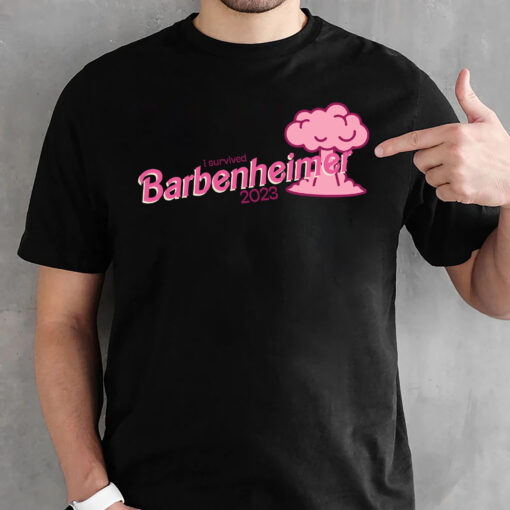 I Survived Barbeheimer 2023 T-shirt, Barbeheimer Shirt