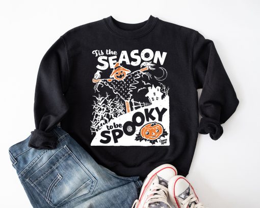 Tis The Season Tobe Spooky Sweatshirt, Halloween Shirt