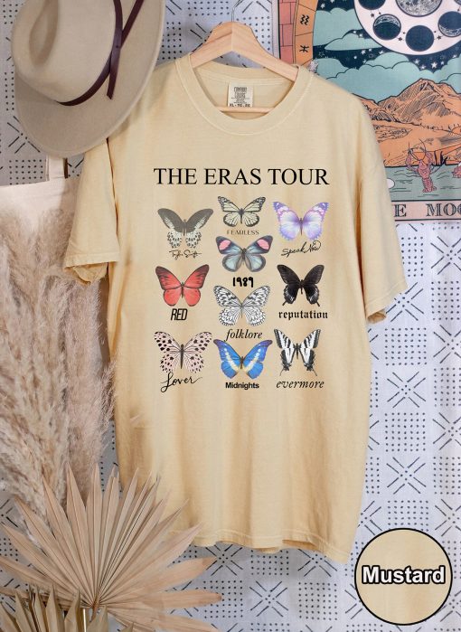 Buterfly Taylor Swift The Eras Tour Shirt