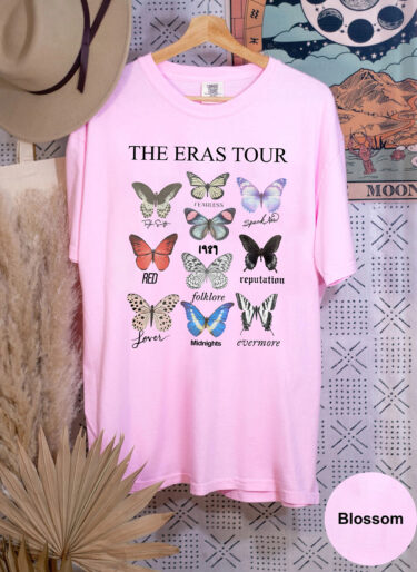 Buterfly Taylor Swift The Eras Tour Shirt