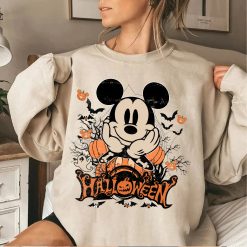 Disney Mickey Halloween Sweatshirt Halloween Shirt 2