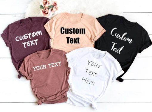 Personalized T-shirt, Custom T-Shirts, Custom Shirt, Personalized Shirt