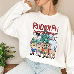Rudolph The Red Nosed Reindeer Christmas Sweatshirt 1