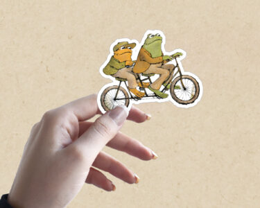 Frog and Toad Sticker, Frog & Toad High Quality Stickers