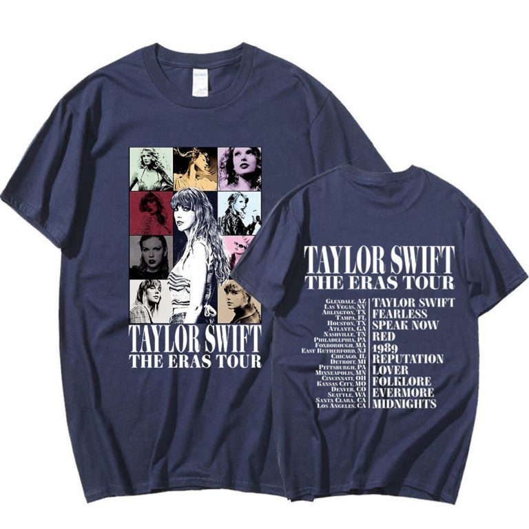 Taylor Swift The Eras Tour 2023 Shirt - Trending T-shirts, Sweatshirts ...