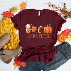 Tis The Season Fall Coffee Shirt 1