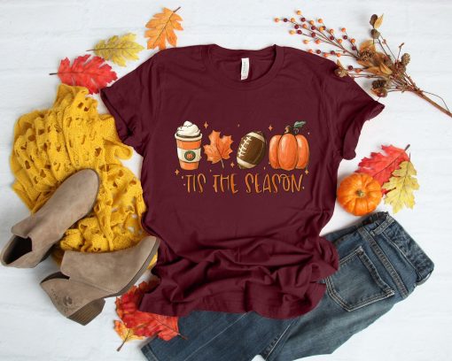 Tis The Season Fall Coffee Shirt