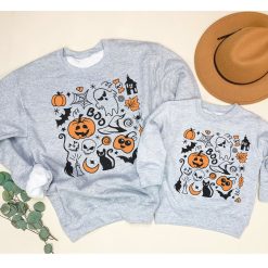 Vintage Boo Halloween Sweatshirt 1