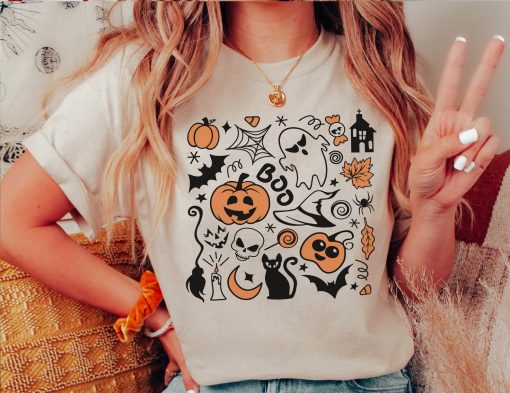 Vintage Boo Halloween Sweatshirt