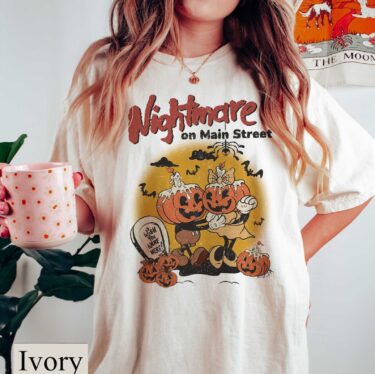Vintage Disney Halloween Pumpkin Shirt