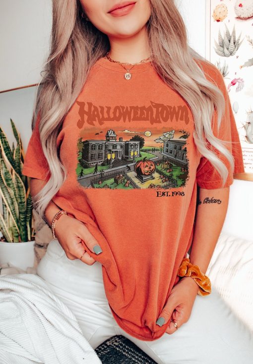 Vintage Halloween Town Est 1998 Shirt