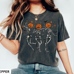 Dancing Skeleton Halloween Shirt 1