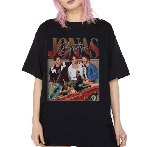 Jonas Five Albums One Night Tour Shirt