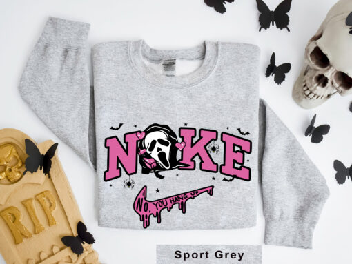 Nike No You Hang Up Crewneck Sweatshirt, Swoosh No You Hang Up Halloween Shirt