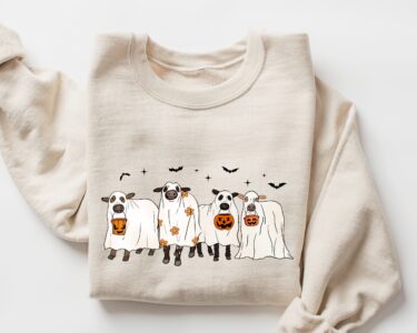 Ghost Cows Crewneck Sweatshirt, Hoodie, T-shirt