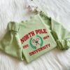 North Pole University Christmas Embroidered 1