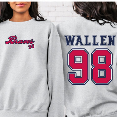 Wallen 98 Braves Crewneck Sweatshirt, T-shirt, Hoodie
