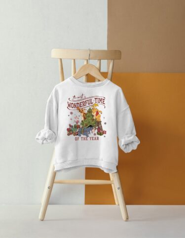 Winnie The Pooh Christmas Tree Shirt, Crewneck Sweatshirt, Hoodie, T-shirt