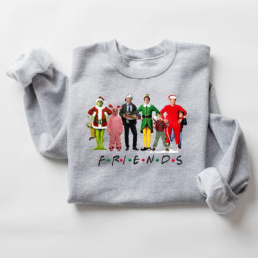 Christmas Movie Characters Crewneck Sweatshirt, Hoodie, T-shirt