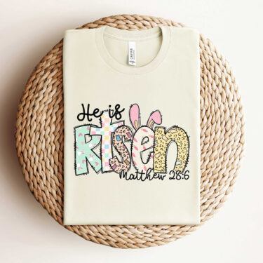 Easter Sweatshirt – He Is Risen Sweatshirt – Jesus Easter Shirt – Easter Sweatshirt For Women – Cute Easter Outfit – Church Easter Shirt