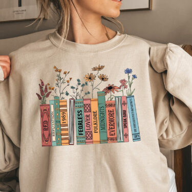 Albums As Books Taylor Swift Sweatshirt Hoodie T-shirt, Taylor SwiftNew Album Shirt, The Tortured Poets Department Tshirt, TTPD Merch, Taylor Swift Version Tee, Book Lover Shirt, Gift For Fans