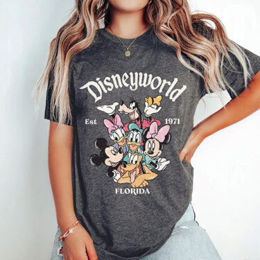 Retro Disneyworld Florida Shirt, Disneyworld Est 1971 Shirt, Disney Vacation Shirt, Mickey And Friends Shirt, Retro Walt Disney Shirt