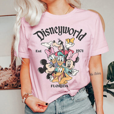 Retro Disneyworld Florida Shirt, Disneyworld Est 1971 Shirt, Disney Vacation Shirt, Mickey And Friends Shirt, Retro Walt Disney Shirt